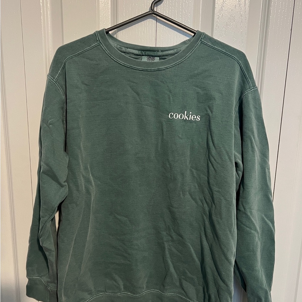 Comfort Colors Forest Green Crewneck Sweater